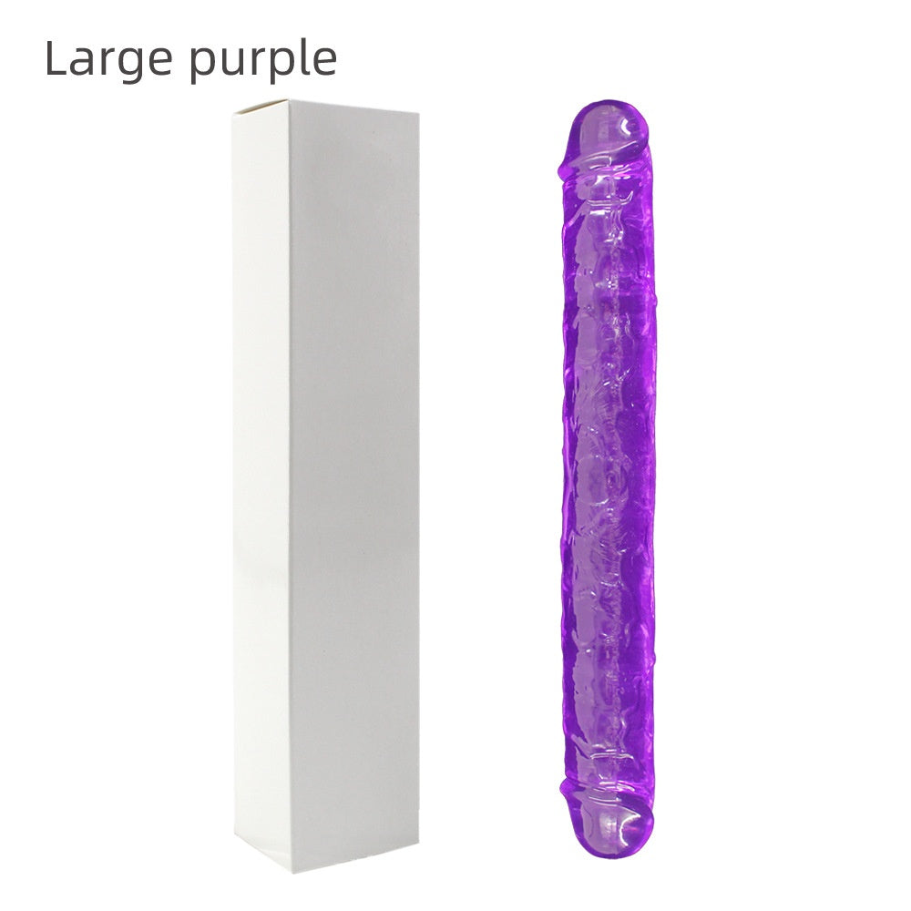 Super Thick Simulation Double Head Dildo Lala Female