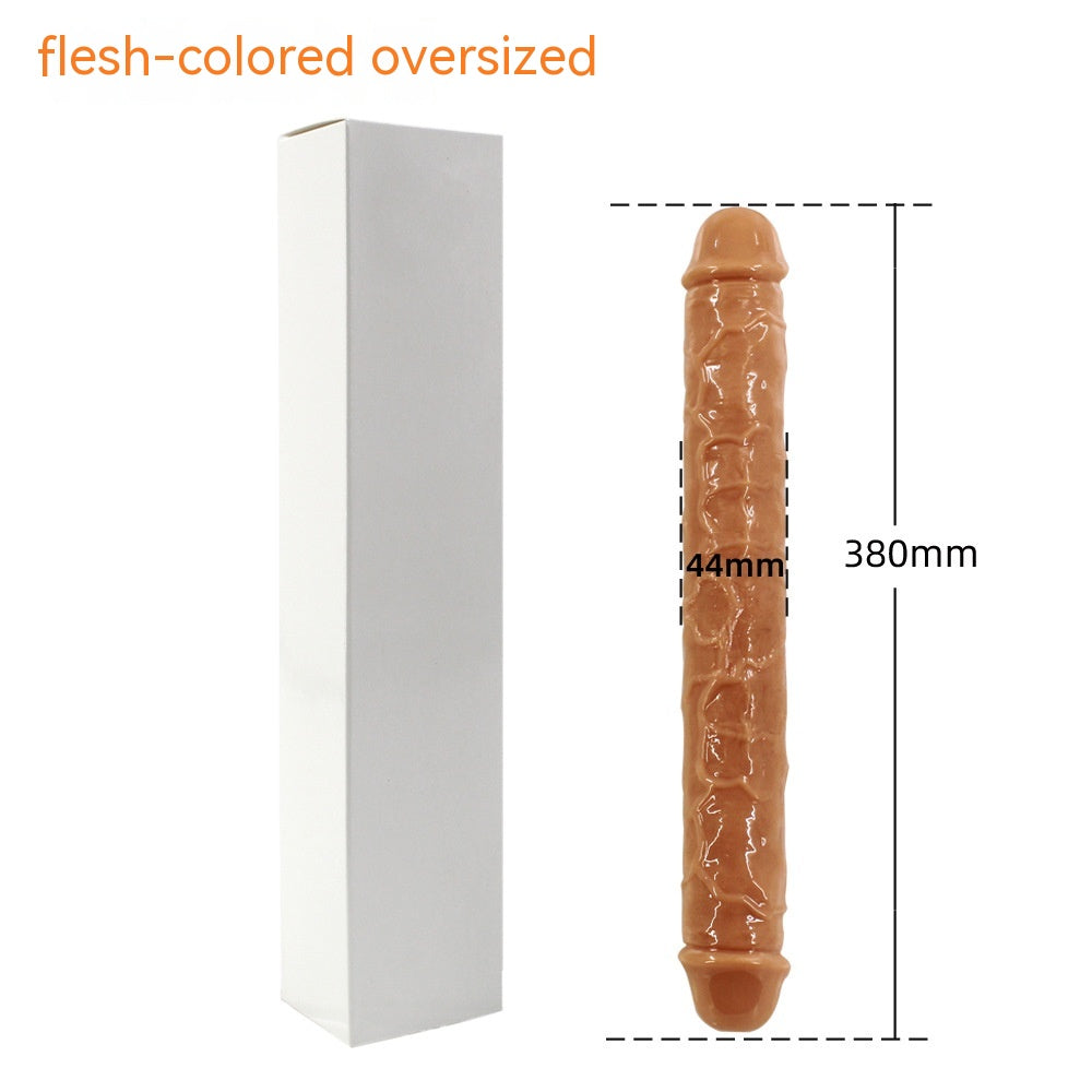 Super Thick Simulation Double Head Dildo Lala Female